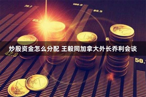 炒股资金怎么分配 王毅同加拿大外长乔利会谈